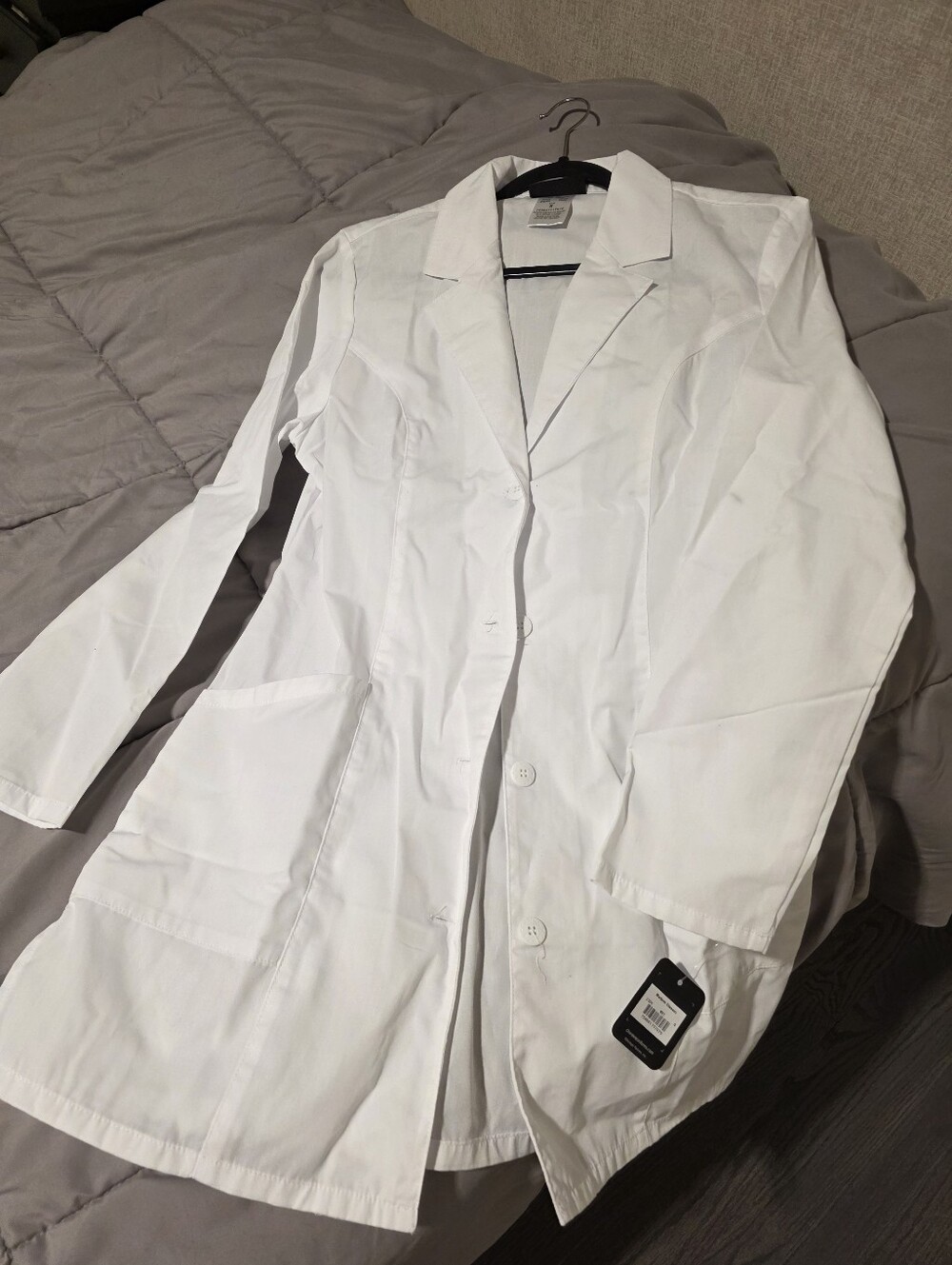 Cherokee Women's Fashion White Lab Coat 2 Count - Picture 3 of 7